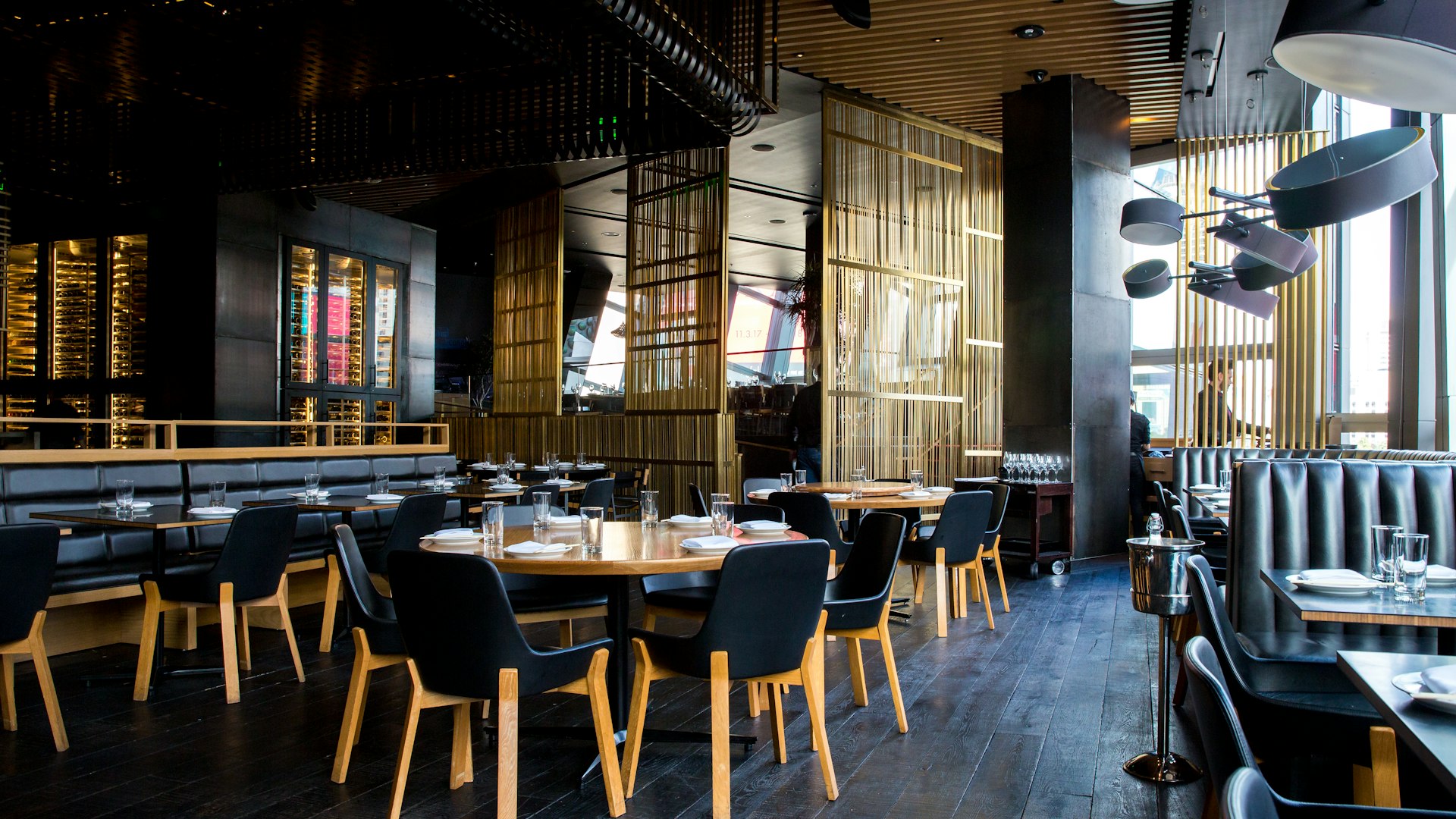 Modern restaurant interior representing innovation